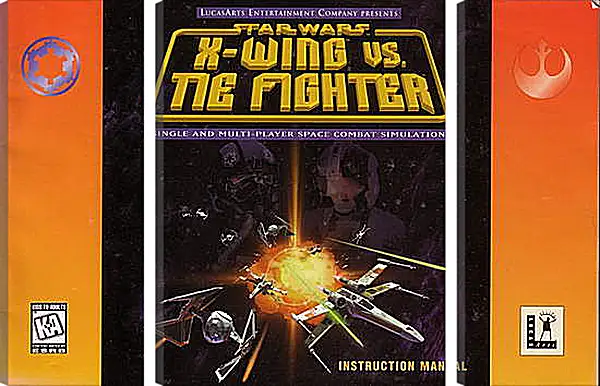 Модульная картина - Star Wars: X-Wing Vs. TIE Fighter Модульная картина - Star Wars: X-Wing Vs. TIE Fighter