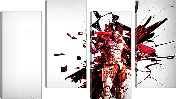 Модульная картина - Metal Gear Rising Модульная картина - Metal Gear Rising