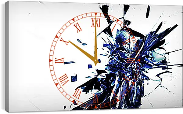Часы картина - Metal Gear Rising Часы картина - Metal Gear Rising