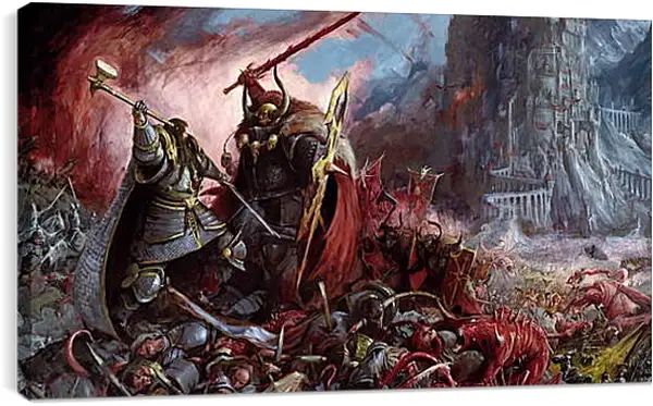 Постер на подрамнике - Warhammer Постер на подрамнике - Warhammer