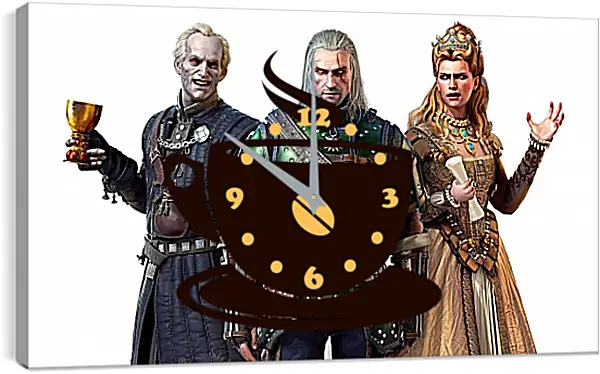 Часы картина - The Witcher 3: Blood and Wine (Ведьмак, Кровь и Вино) Часы картина - The Witcher 3: Blood and Wine (Ведьмак, Кровь и Вино)