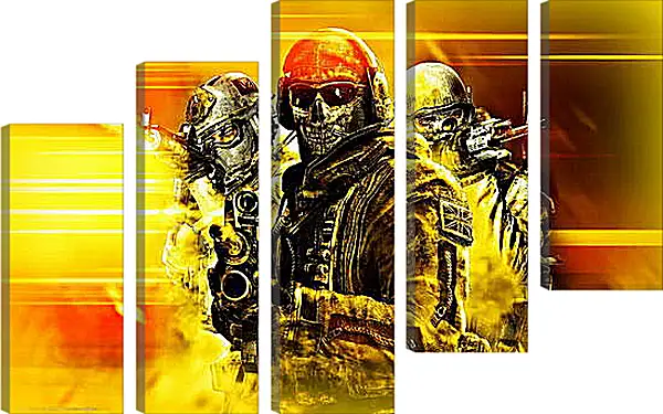 Модульная картина - Call Of Duty Модульная картина - Call Of Duty