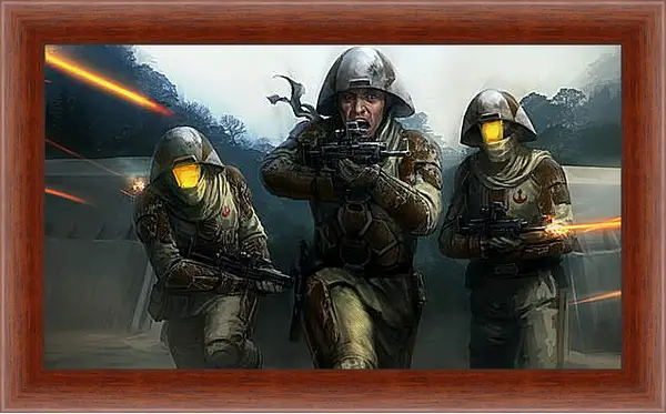 Картина в раме - Star Wars Galaxies Картина в раме - Star Wars Galaxies