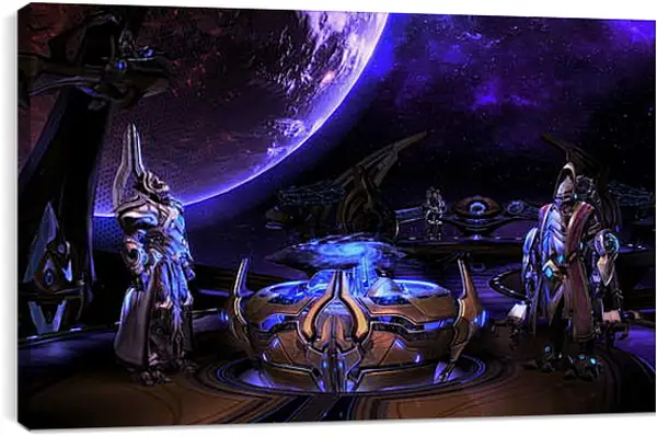 Постер на подрамнике - StarCraft II: Legacy Of The Void Постер на подрамнике - StarCraft II: Legacy Of The Void