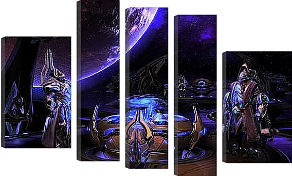 Модульная картина - StarCraft II: Legacy Of The Void Модульная картина - StarCraft II: Legacy Of The Void