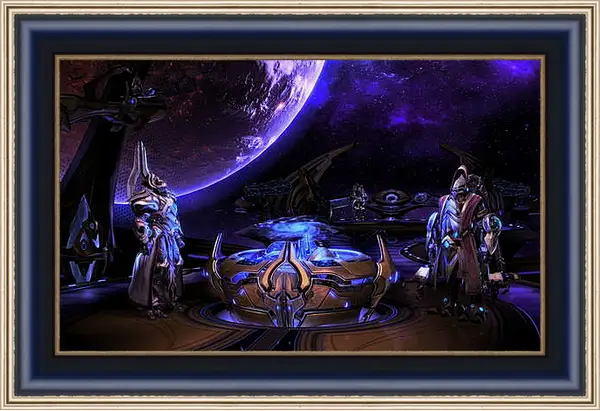 Картина в раме - StarCraft II: Legacy Of The Void Картина в раме - StarCraft II: Legacy Of The Void