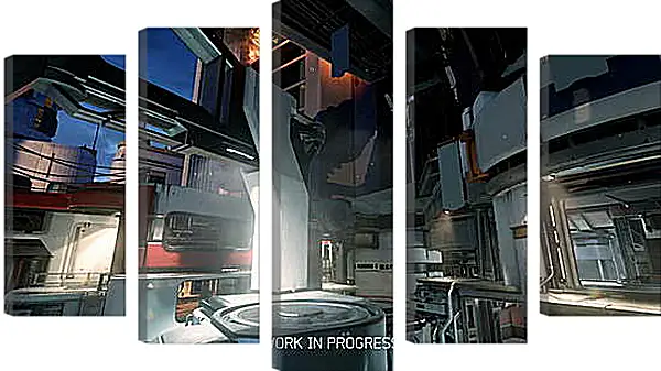 Модульная картина - Halo 5: Guardians Модульная картина - Halo 5: Guardians