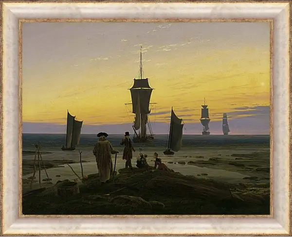 Картина в раме - Этапы жизни. Каспар Давид Фридрих Картина в раме - Этапы жизни. Каспар Давид Фридрих