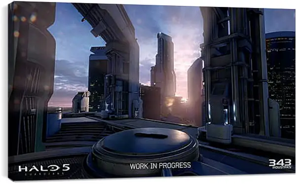 Постер на подрамнике - Halo 5: Guardians Постер на подрамнике - Halo 5: Guardians