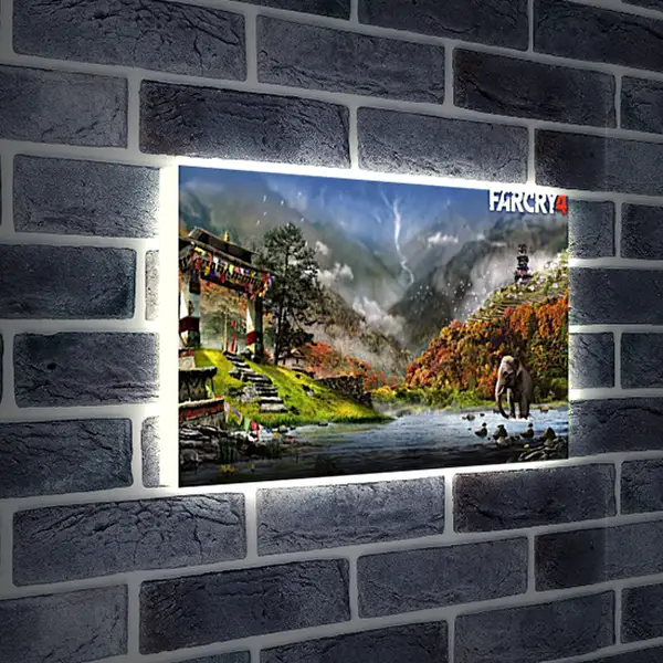 Лайтбокс световая панель - Far Cry 4 Лайтбокс световая панель - Far Cry 4