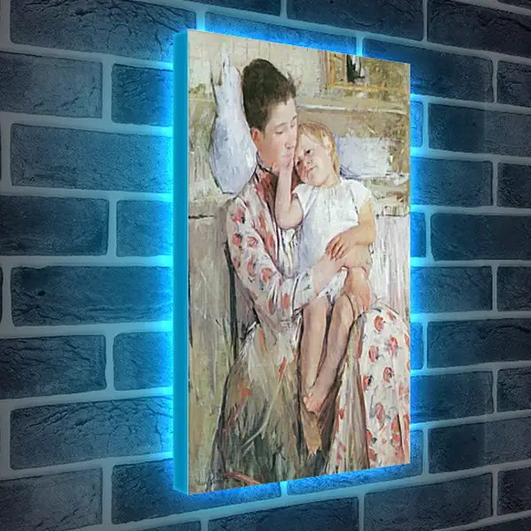 Лайтбокс световая панель - Emmie and Her Child. Кэссетт (Кассатт) Мэри Стивенсон Лайтбокс световая панель - Emmie and Her Child. Кэссетт (Кассатт) Мэри Стивенсон