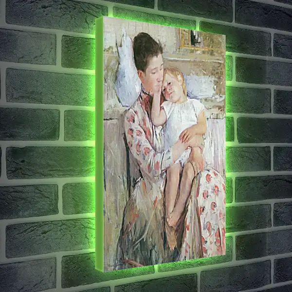 Лайтбокс световая панель - Emmie and Her Child. Кэссетт (Кассатт) Мэри Стивенсон Лайтбокс световая панель - Emmie and Her Child. Кэссетт (Кассатт) Мэри Стивенсон