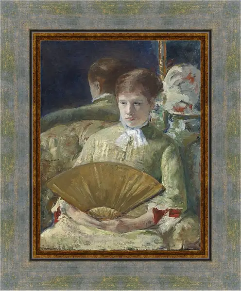 Картина в раме - Miss Mary Ellison. Кэссетт (Кассатт) Мэри Стивенсон Картина в раме - Miss Mary Ellison. Кэссетт (Кассатт) Мэри Стивенсон
