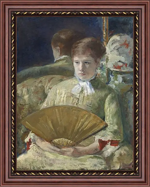 Картина в раме - Miss Mary Ellison. Кэссетт (Кассатт) Мэри Стивенсон Картина в раме - Miss Mary Ellison. Кэссетт (Кассатт) Мэри Стивенсон