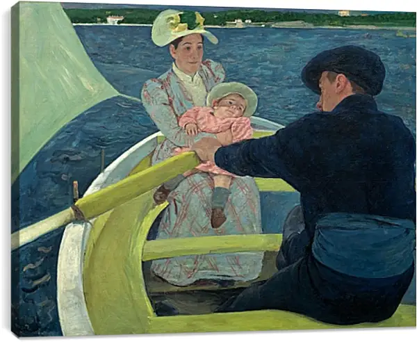 Постер на подрамнике - The Boating Party. Кэссетт (Кассатт) Мэри Стивенсон Постер на подрамнике - The Boating Party. Кэссетт (Кассатт) Мэри Стивенсон