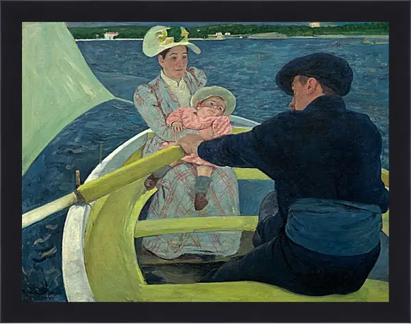 Картина в раме - The Boating Party. Кэссетт (Кассатт) Мэри Стивенсон Картина в раме - The Boating Party. Кэссетт (Кассатт) Мэри Стивенсон