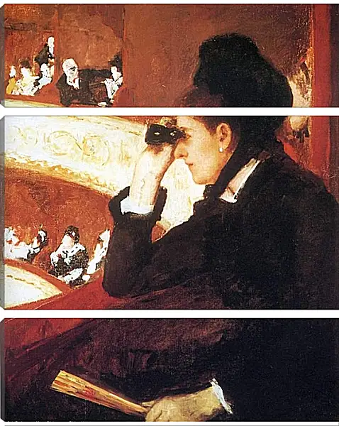 Модульная картина - The Opera. Кэссетт (Кассатт) Мэри Стивенсон Модульная картина - The Opera. Кэссетт (Кассатт) Мэри Стивенсон