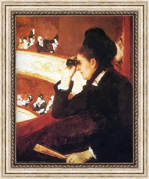 Картина в раме - The Opera. Кэссетт (Кассатт) Мэри Стивенсон Картина в раме - The Opera. Кэссетт (Кассатт) Мэри Стивенсон