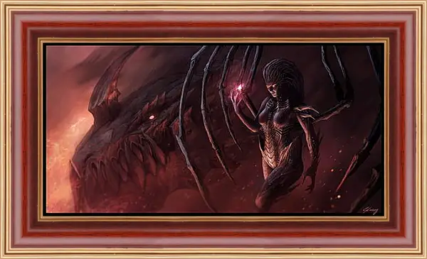 Картина в раме - Starcraft II Картина в раме - Starcraft II