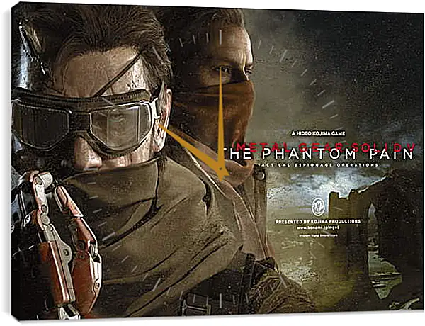 Часы картина - Metal Gear Solid V: The Phantom Pain
Часы картина - Metal Gear Solid V: The Phantom Pain
