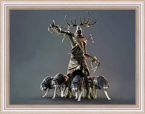 Картина в раме - The Witcher 3: Wild Hunt (Ведьмак), Леший Картина в раме - The Witcher 3: Wild Hunt (Ведьмак), Леший