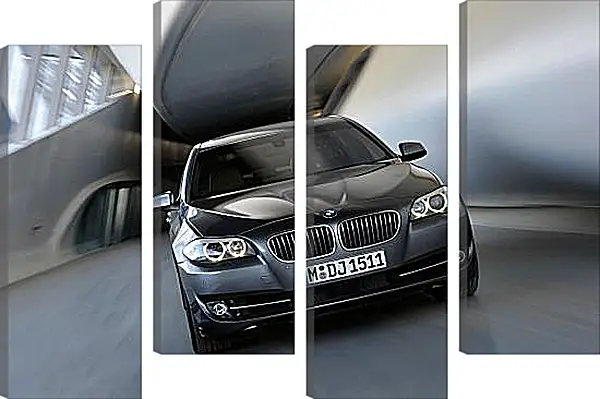 Модульная картина - BMW в движении Модульная картина - BMW в движении
