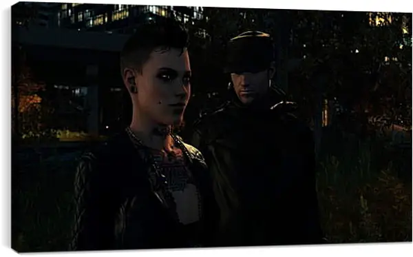 Постер на подрамнике - Watch Dogs Постер на подрамнике - Watch Dogs