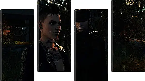 Модульная картина - Watch Dogs Модульная картина - Watch Dogs
