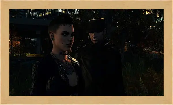 Картина в раме - Watch Dogs Картина в раме - Watch Dogs
