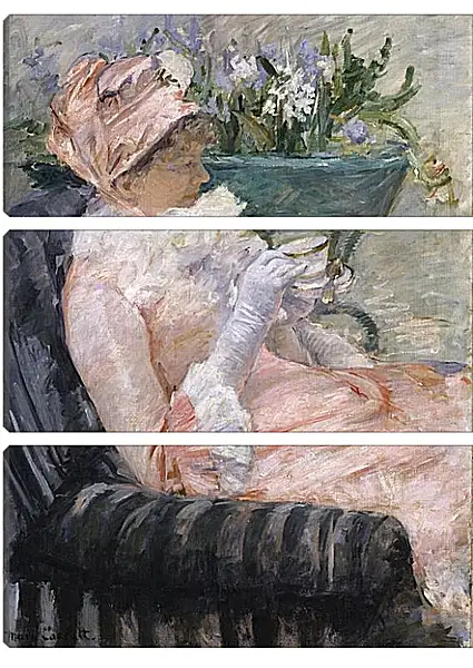 Модульная картина - Чашка чая. Кэссетт (Кассатт) Мэри Стивенсон Модульная картина - Чашка чая. Кэссетт (Кассатт) Мэри Стивенсон