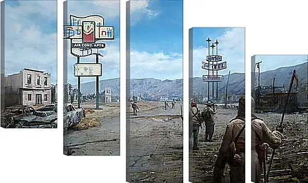 Модульная картина - Fallout: New Vegas Модульная картина - Fallout: New Vegas