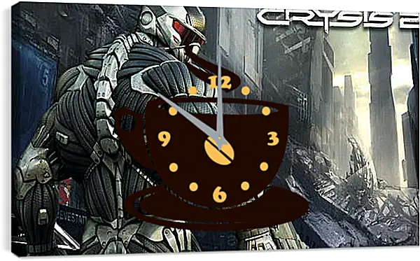 Часы картина - Crysis 2 Часы картина - Crysis 2