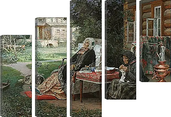 Модульная картина - Все в прошлом. Максимов Василий Максимович Модульная картина - Все в прошлом. Максимов Василий Максимович