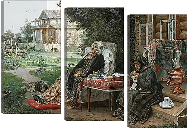 Модульная картина - Все в прошлом. Максимов Василий Максимович Модульная картина - Все в прошлом. Максимов Василий Максимович