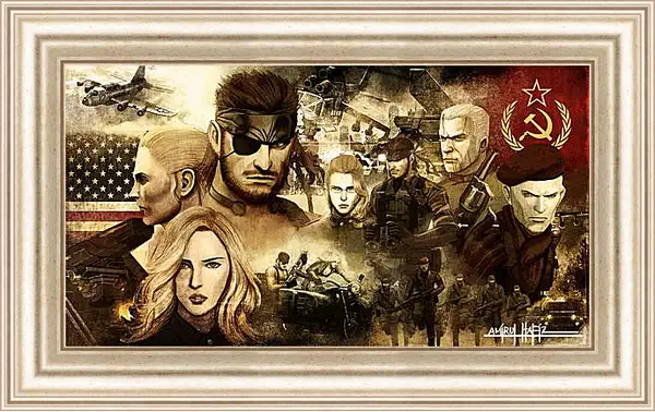 Картина в раме - Metal Gear Картина в раме - Metal Gear