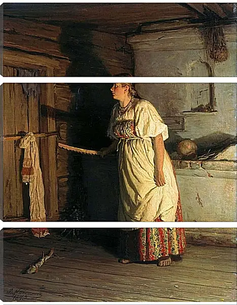 Модульная картина - Кто там? Максимов Василий Максимович Модульная картина - Кто там? Максимов Василий Максимович