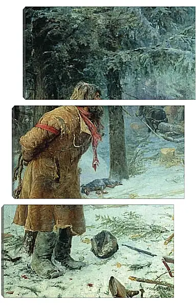 Модульная картина - Лесной сторож. Максимов Василий Максимович Модульная картина - Лесной сторож. Максимов Василий Максимович