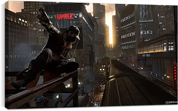 Постер на подрамнике - Watch Dogs Постер на подрамнике - Watch Dogs
