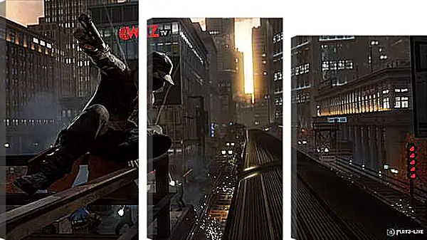 Модульная картина - Watch Dogs Модульная картина - Watch Dogs
