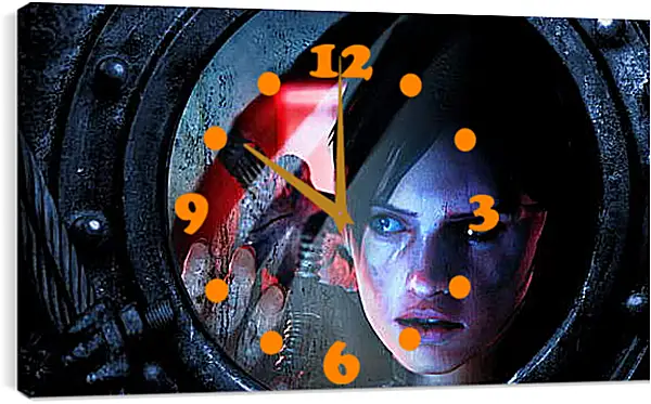 Часы картина - Resident Evil: Revelations Часы картина - Resident Evil: Revelations