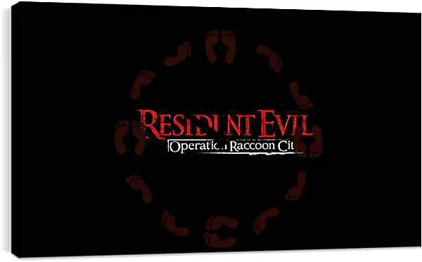 Часы картина - Resident Evil: Operation Raccoon City Часы картина - Resident Evil: Operation Raccoon City