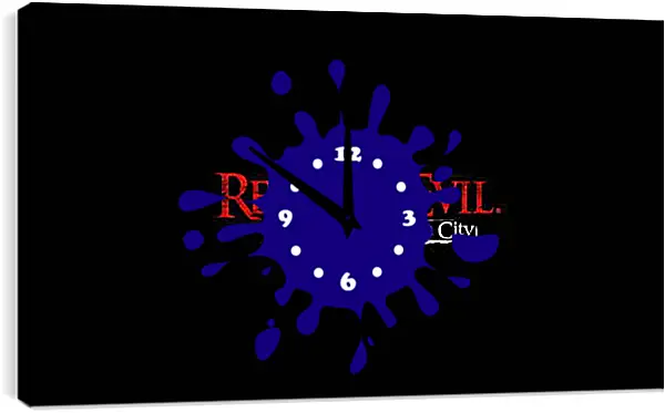 Часы картина - Resident Evil: Operation Raccoon City Часы картина - Resident Evil: Operation Raccoon City
