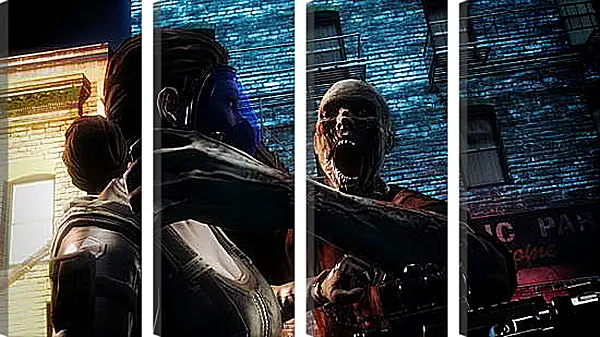 Модульная картина - Resident Evil: Operation Raccoon City Модульная картина - Resident Evil: Operation Raccoon City