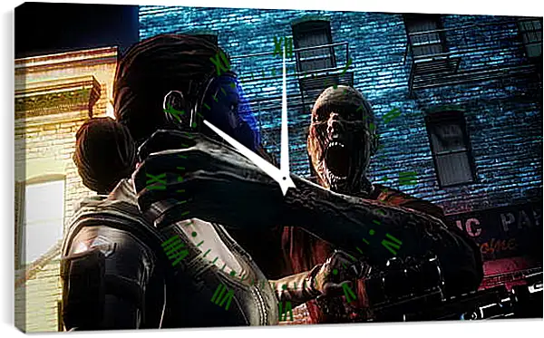 Часы картина - Resident Evil: Operation Raccoon City Часы картина - Resident Evil: Operation Raccoon City