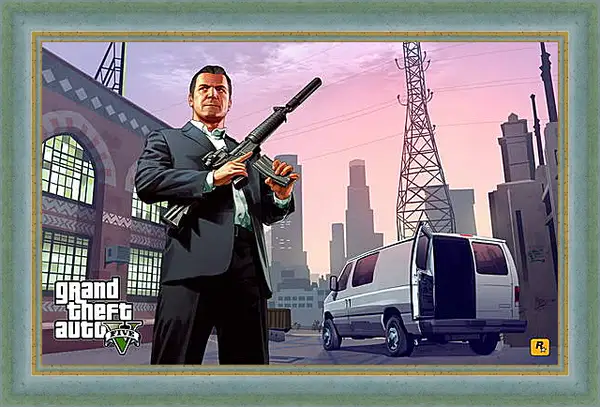 Картина в раме - Grand Theft Auto V Картина в раме - Grand Theft Auto V