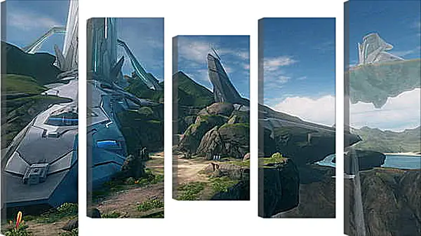 Модульная картина - Halo 4 Модульная картина - Halo 4