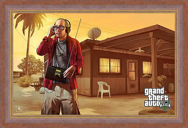 Картина в раме - Grand Theft Auto V Картина в раме - Grand Theft Auto V