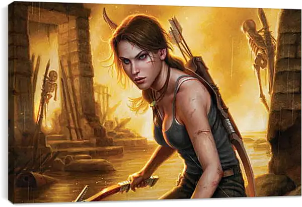 Постер на подрамнике - Tomb Raider Постер на подрамнике - Tomb Raider