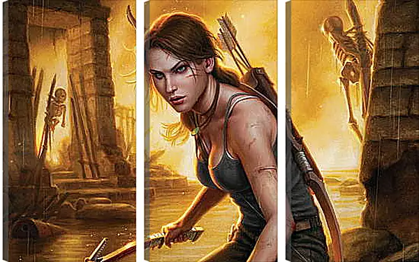 Модульная картина - Tomb Raider Модульная картина - Tomb Raider