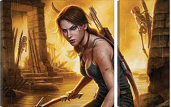 Модульная картина - Tomb Raider Модульная картина - Tomb Raider